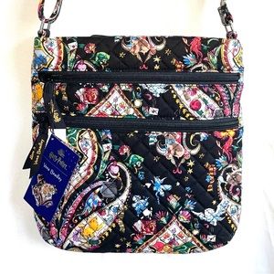 Vera Bradley Harry Potter Friends At Hogwarts Triple Zip Hipster